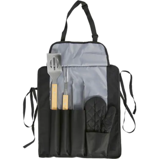 Apron With BBQ Set Display